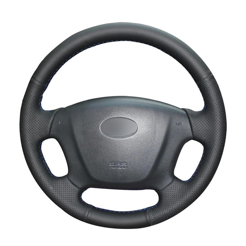 Hand-stitched Black PU Artificial Leather Car Steering Wheel Covers Wrap for Kia Carens Rondo Hyundai Entourage 2007-2010 2011
Hand-stitched Black PU Artificial Leather Car Steering Wheel Covers Wrap for Kia Carens Rondo Hyundai Entourage 2007-2010 2011