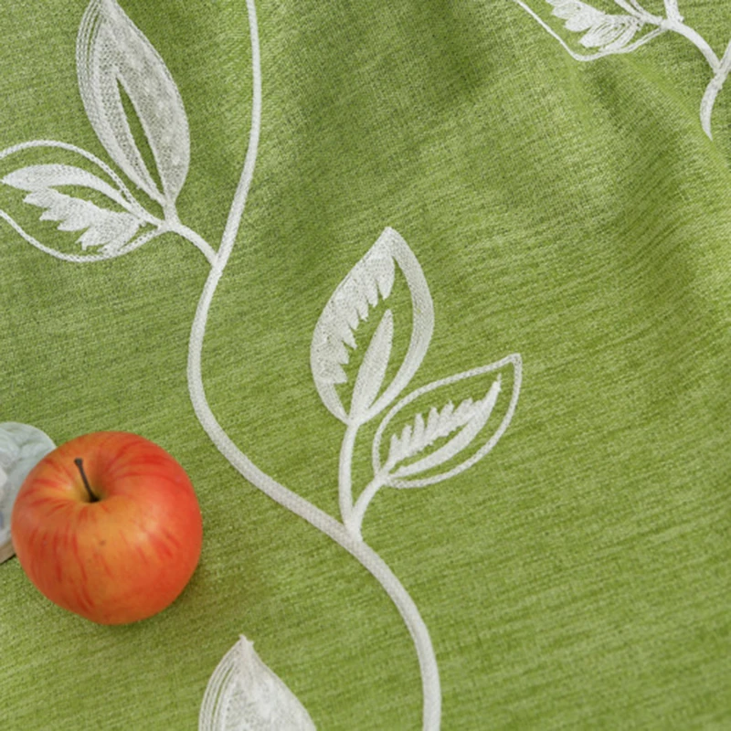 Green Blackout Woven Cortinas Cotton Curtains For Living Room Embroidered Leaf For The Bedroom Luxury Curtain
Green Blackout Woven Cortinas Cotton Curtains For Living Room Embroidered Leaf For The Bedroom Luxury Curtain