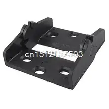 Black Drag Chain Cable Carrier 18 x 50mm Connector Adapter