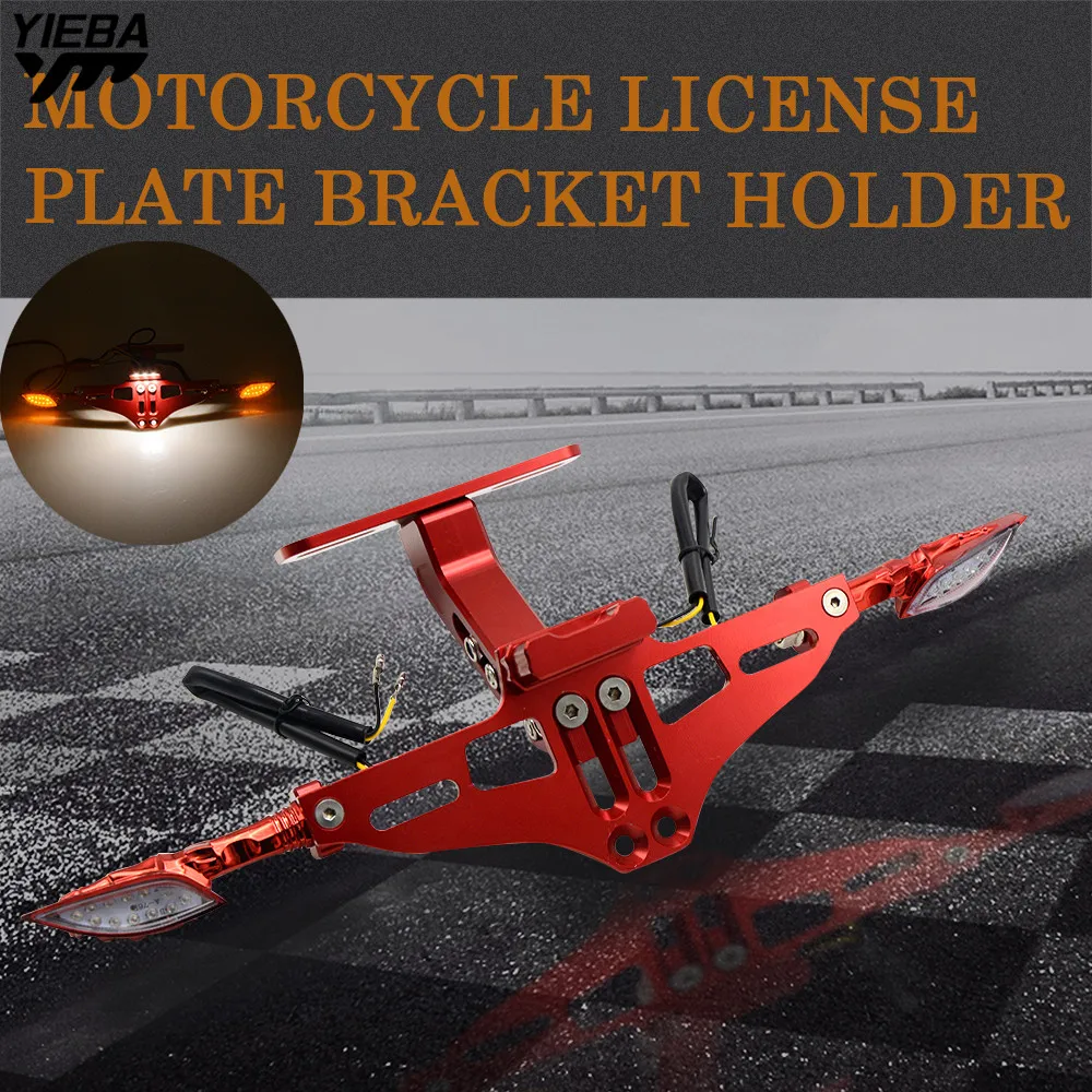Motorcycle License Plate Bracket Licence Plate Holder With Turn Light FOR Buell 1125R 1125CR XB12R XB12Ss XB12Scg BMW HP2 Enduro
Motorcycle License Plate Bracket Licence Plate Holder With Turn Light FOR Buell 1125R 1125CR XB12R XB12Ss XB12Scg BMW HP2 Enduro