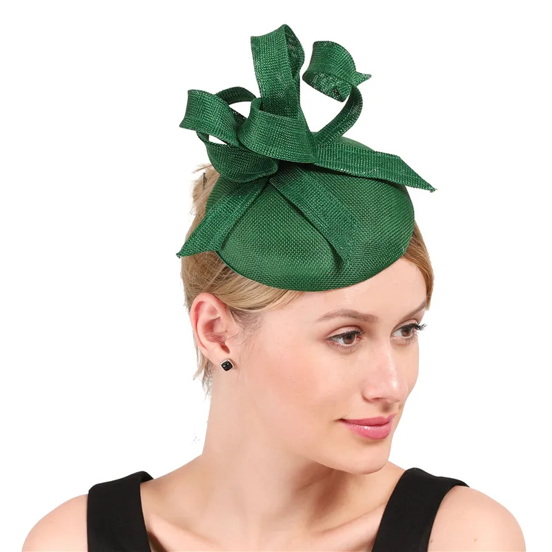 Green Loops Fascinator Big Bow Headband Clip Millinery Wedding Bridal Women Tea Party Church Hat Accessories For Female Elegant
Green Loops Fascinator Big Bow Headband Clip Millinery Wedding Bridal Women Tea Party Church Hat Accessories For Female Elegant