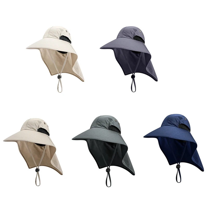 Fishing Hats Sun UV Protection Wide Cap for Men Women Waterproof Heat Insulation New Fishermen Hat Outdoor Angling Hiking Caps
Fishing Hats Sun UV Protection Wide Cap for Men Women Waterproof Heat Insulation New Fishermen Hat Outdoor Angling Hiking Caps