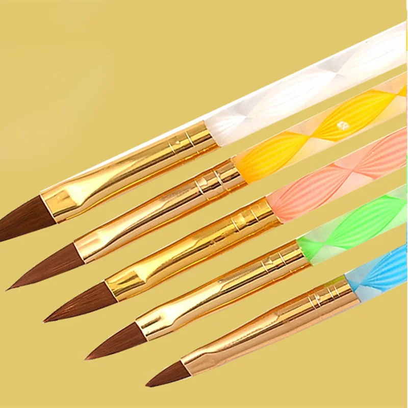 5pcs 2-Ways Nail Brushes Set Acrylic UV Gel Nail Painting Drawing Pen Cuticle Pusher Nail Dust Cleaner Tool
5pcs 2-Ways Nail Brushes Set Acrylic UV Gel Nail Painting Drawing Pen Cuticle Pusher Nail Dust Cleaner Tool