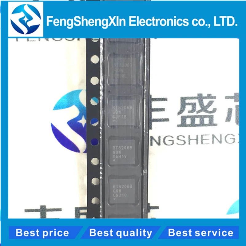 10pcs/lot NEW RT8206B RT8206 RT8206BGQW QFN High Efficiency, Main Power Supply Controllers for Notebook Computers
10pcs/lot NEW RT8206B RT8206 RT8206BGQW QFN High Efficiency, Main Power Supply Controllers for Notebook Computers