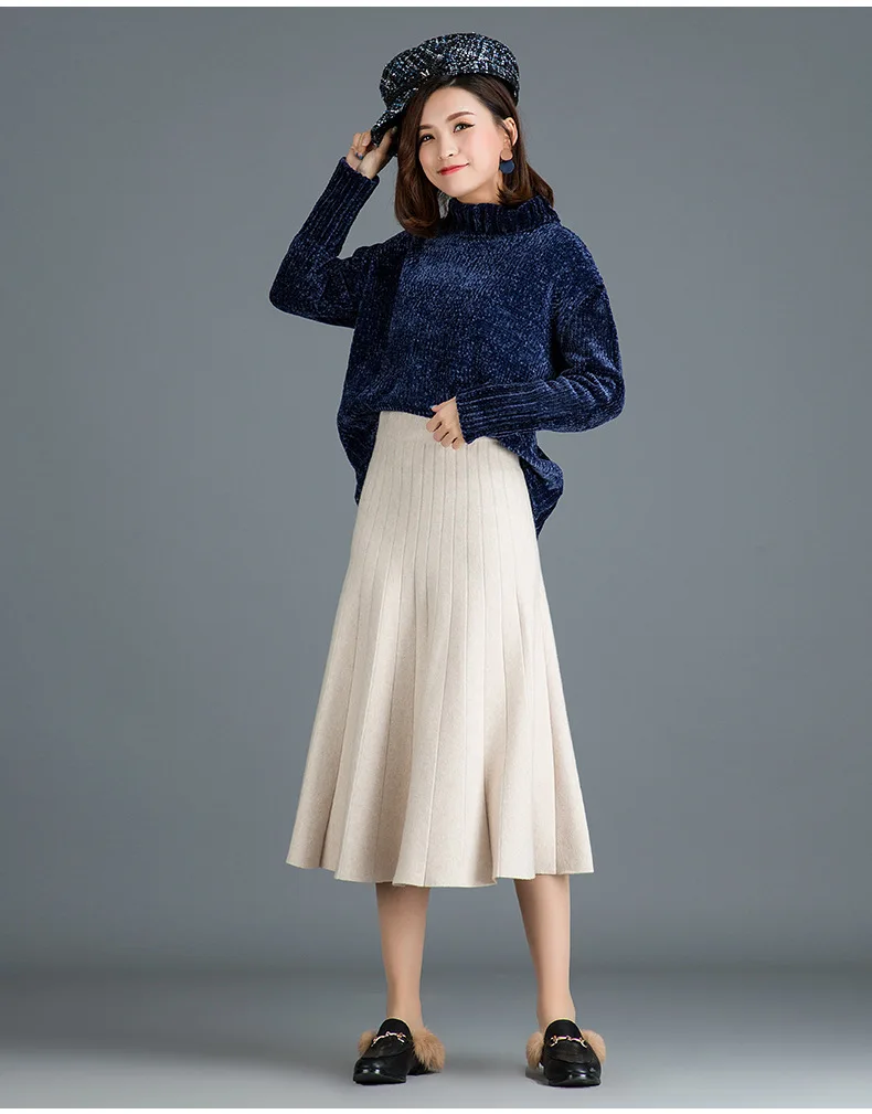 FOLOBE 2020 Autumn Fashion Women New Korea Elastic Waist Solid Color Mermaid Long Female Knitted Bodycon Ladies Skirts BZ10
FOLOBE 2020 Autumn Fashion Women New Korea Elastic Waist Solid Color Mermaid Long Female Knitted Bodycon Ladies Skirts BZ10