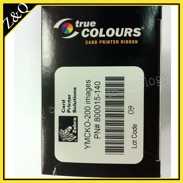Original Zebra 800015-140 ymcko Color Ribbon for use with P300C, P310C, P400, P420C, P500 id card printers - YMCKO - 200 prints
Original Zebra 800015-140 ymcko Color Ribbon for use with P300C, P310C, P400, P420C, P500 id card printers - YMCKO - 200 prints