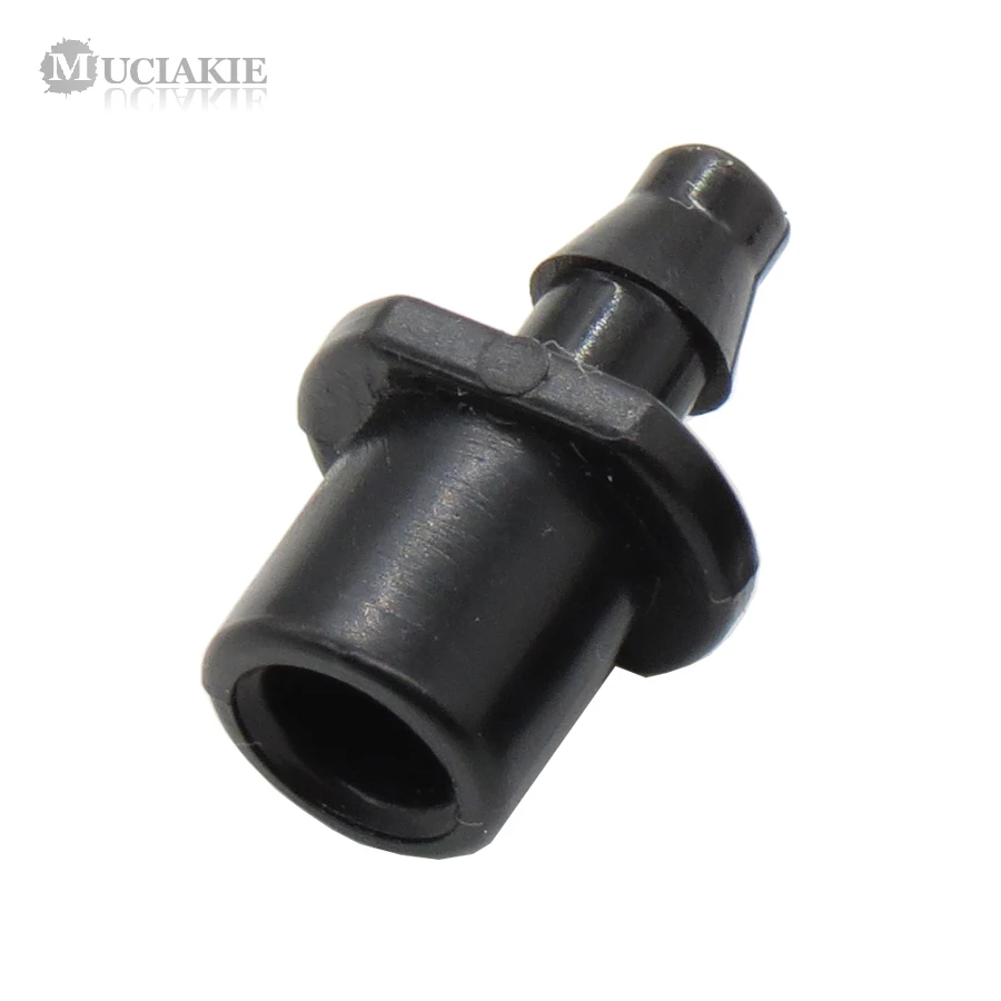 MUCIAKIE 200PCS 1/4'' Barb to Inner Dia 6mm Micro Drip Fittings Garden Water Irrigation Joint for 4/7 Hose Misting Accessory
MUCIAKIE 200PCS 1/4'' Barb to Inner Dia 6mm Micro Drip Fittings Garden Water Irrigation Joint for 4/7 Hose Misting Accessory