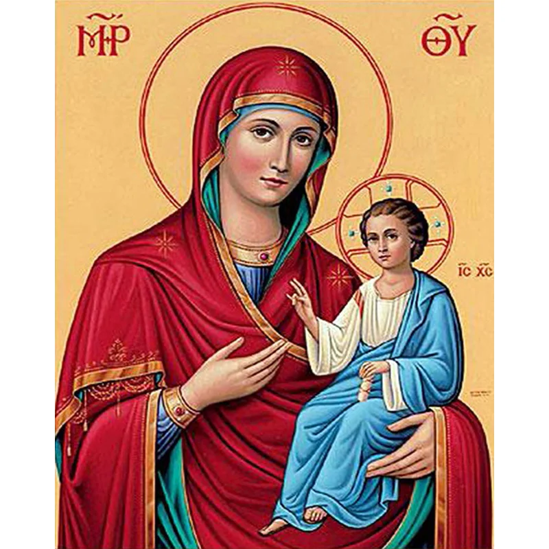5d diamond Embroidery Virgin Mary Jesus diy diamond painting cross stitch for children puzzle mosaic crafts Y2229
5d diamond Embroidery Virgin Mary Jesus diy diamond painting cross stitch for children puzzle mosaic crafts Y2229