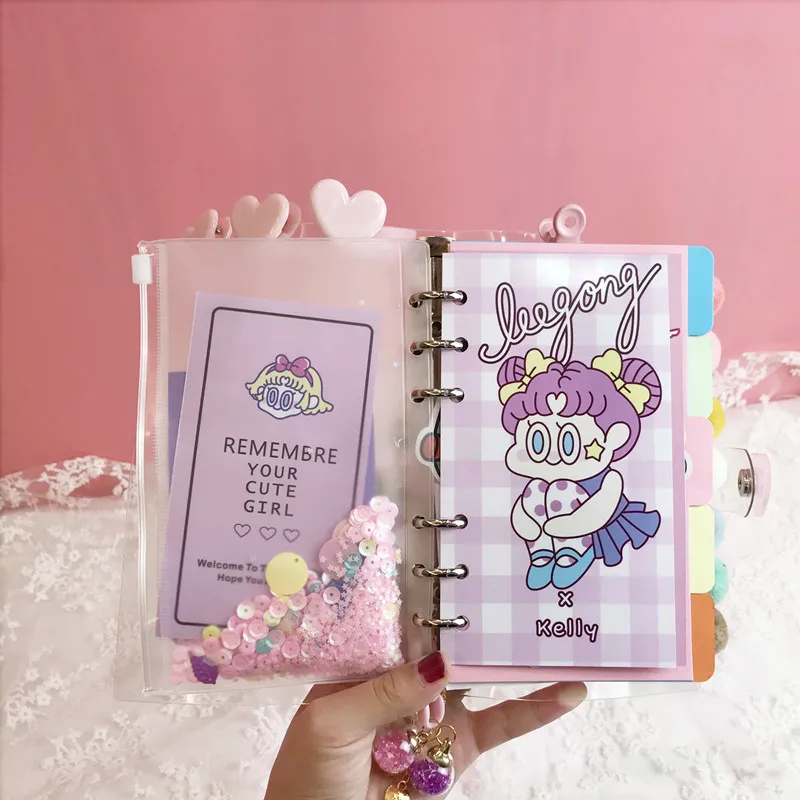 DIY Notebook Bingbing Super Star Planer Kawaii Journal Girl 's Diary Organizer Student Daily Weekly Plan Stationery Gift
DIY Notebook Bingbing Super Star Planer Kawaii Journal Girl 's Diary Organizer Student Daily Weekly Plan Stationery Gift