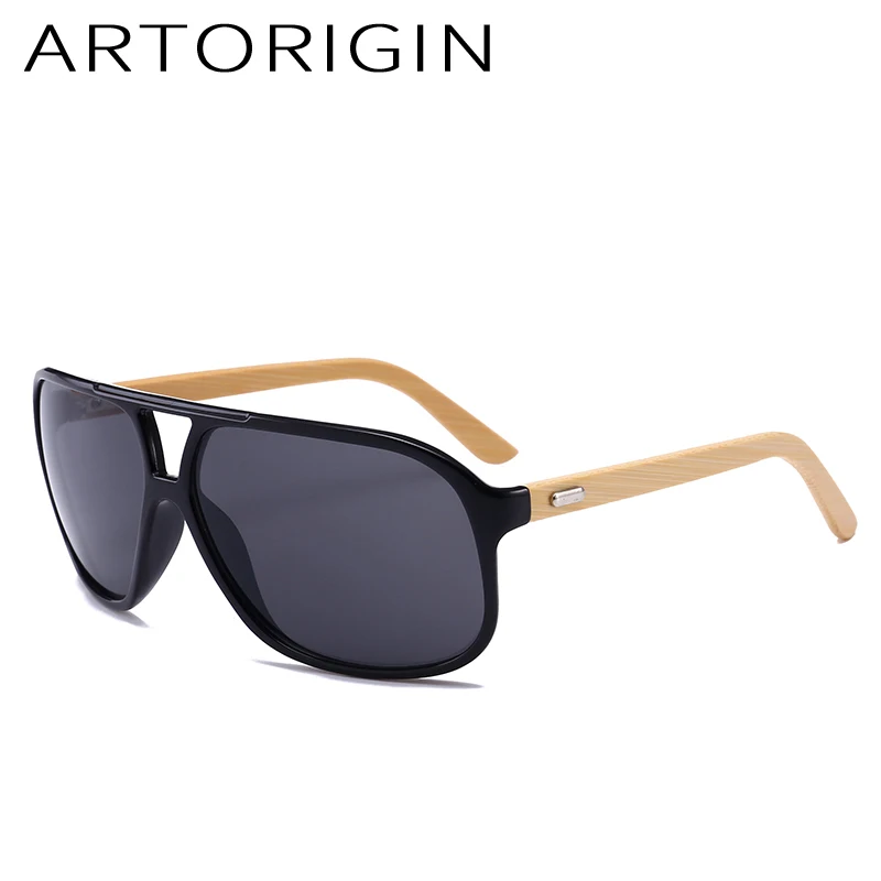 Деревянные солнцезащитные очки ARTORIGIN мужские брендовые дизайнерские зеркальные