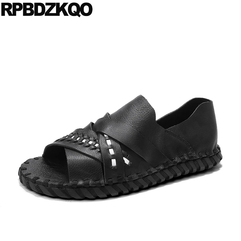 Leather Open Toe Water Shoes Black Famous Brand Mens Sandals 2021 Summer Outdoor Native Designer Beach Platform Waterproof Woven
Leather Open Toe Water Shoes Black Famous Brand Mens Sandals 2021 Summer Outdoor Native Designer Beach Platform Waterproof Woven