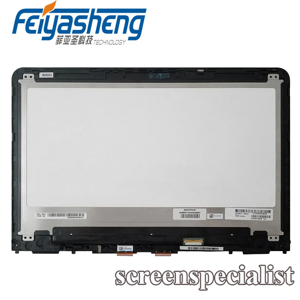 Фото 13 3 для hp Pavilion x360 m3 u003dx 1920x1080 Сенсорный экран ЖК дисплей Экран Ассамблеи +