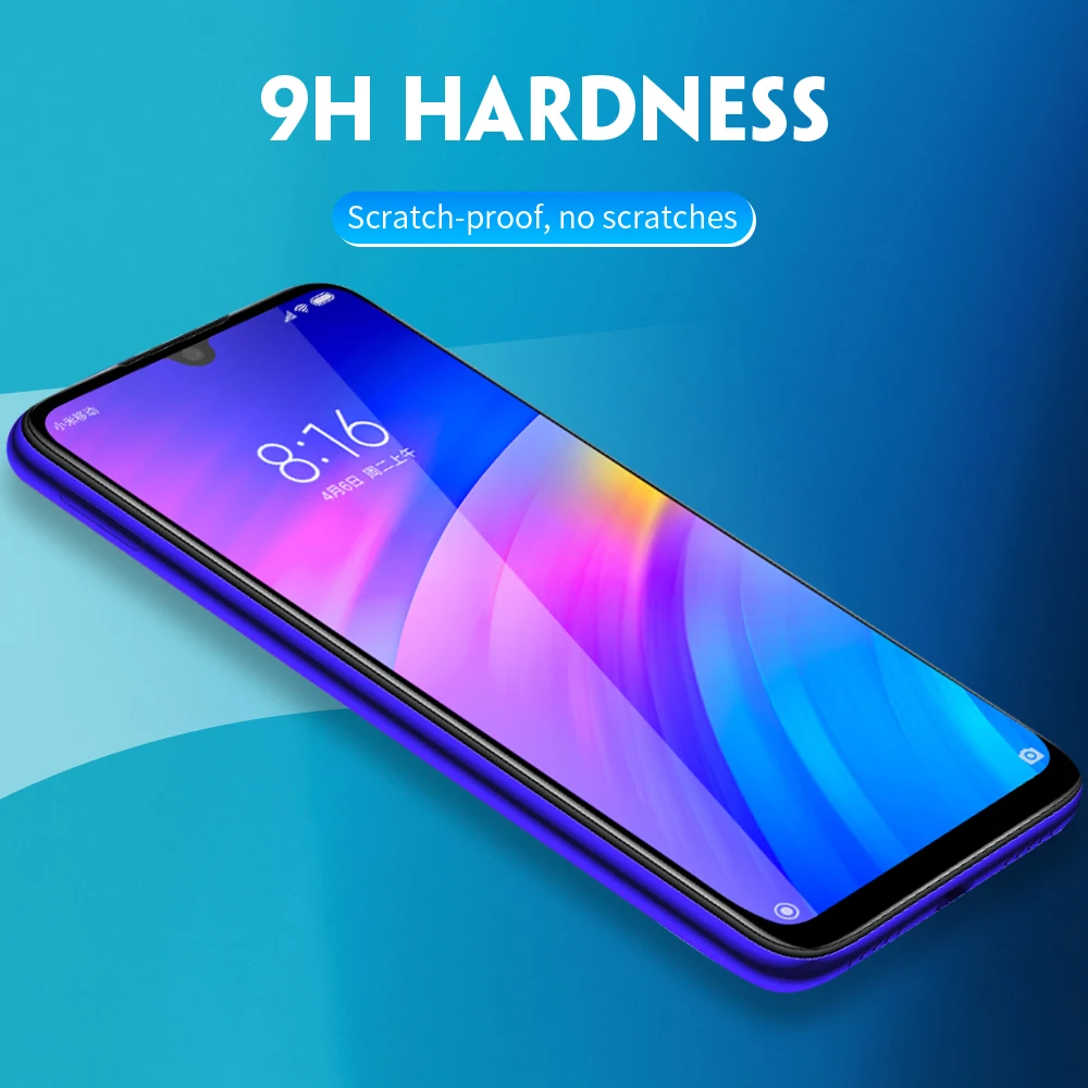 Закаленное стекло Redmi 7 для Xiaomi Note 5 6 Pro 8 9 SE Защитная пленка экрана высокого
