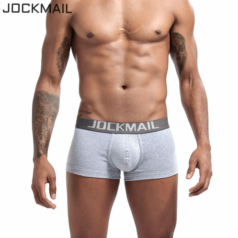 Трусы-боксеры JOCKMAIL мужские, брендовые дышащие хлопковые пикантные трусы с U-образным выпуклым мешочком, однотонное нижнее белье, шорты
Трусы-боксеры JOCKMAIL мужские, брендовые дышащие хлопковые пикантные трусы с U-образным выпуклым мешочком, однотонное нижнее белье, шорты
