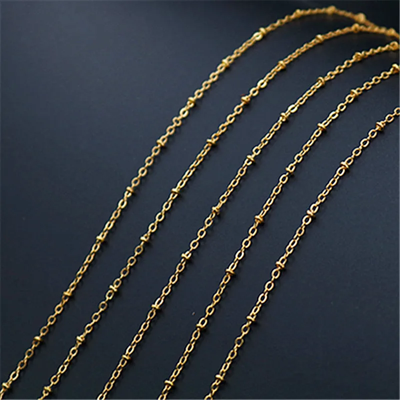 WKOUD 10m (32ft) Antique gold Clip bead chain twisted chain tassel chain Fashion necklace DIY handmade jewelry accessories
WKOUD 10m (32ft) Antique gold Clip bead chain twisted chain tassel chain Fashion necklace DIY handmade jewelry accessories