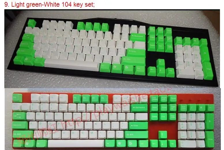 Doubleshot ABS Taihao keycaps Blue white for mechanical keyboard cherry mx switch 104 keycaps
Doubleshot ABS Taihao keycaps Blue white for mechanical keyboard cherry mx switch 104 keycaps