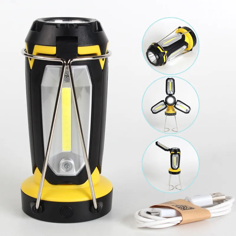 Outdoor COB Portable Light LED Flashlight Portable Lantern Tent Light Emergency Camping Light Multi-function Night Light
Outdoor COB Portable Light LED Flashlight Portable Lantern Tent Light Emergency Camping Light Multi-function Night Light