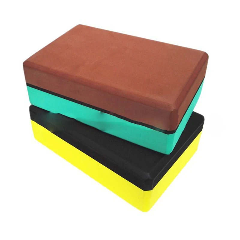 EVA Yoga Blocks Bricks Foaming Exercise Fitness Practice Tool Foam Home Health Gym 2 color design
EVA Yoga Blocks Bricks Foaming Exercise Fitness Practice Tool Foam Home Health Gym 2 color design