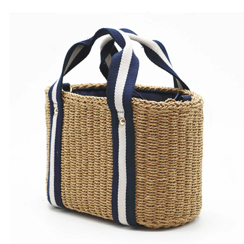 Women Summer Rattan Beach Straw Bag 2019 New High Quality Square Casual Tote Female Natural Handbag Braided Handmade Bucket Bag
Women Summer Rattan Beach Straw Bag 2019 New High Quality Square Casual Tote Female Natural Handbag Braided Handmade Bucket Bag
