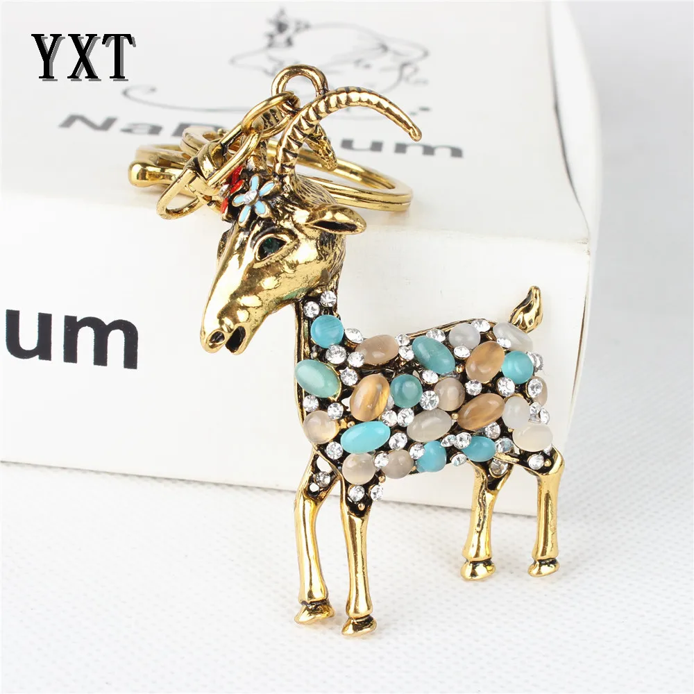 Classic Vintage Goat Sheep Flower Cute Crystal Rhinestone Charm Pendant Purse Bag Car Key Ring Chain Creative Birthday Gift
Classic Vintage Goat Sheep Flower Cute Crystal Rhinestone Charm Pendant Purse Bag Car Key Ring Chain Creative Birthday Gift