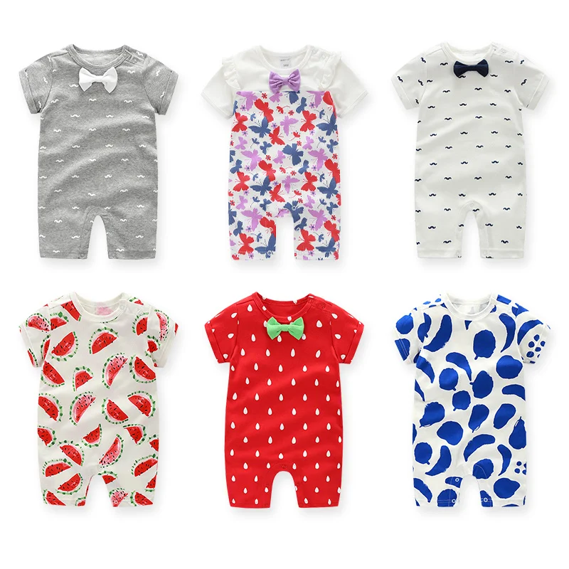 Baby Clothing 2016 Summer Fashion Baby Girl Boy Clothes Cotton Baby Dress Short Sleeve Baby Romper Infant Product
Baby Clothing 2016 Summer Fashion Baby Girl Boy Clothes Cotton Baby Dress Short Sleeve Baby Romper Infant Product