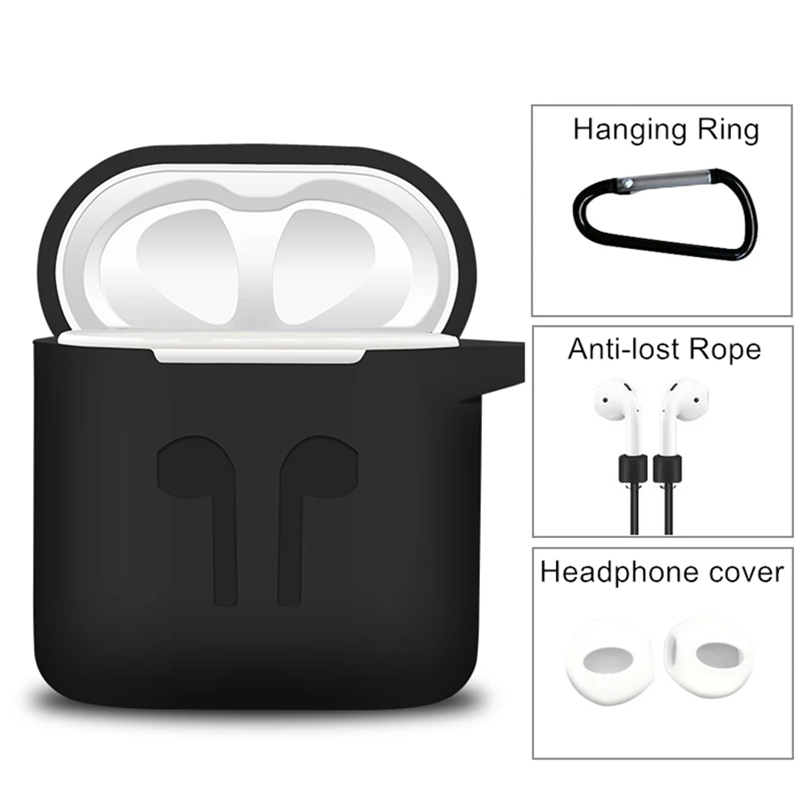 Силиконовые чехлы для наушников Honor FlyPods/Honor FlyPods Pro/Huawei FreeBuds 2 Pro зарядный Футляр