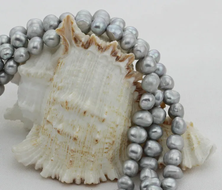 Baroque Cultured Freshwater Pearl Beads,Hot Style, grey, 8mm, Hole:Approx 0.8mm, Sold Per Approx 15 Inch Strand
Baroque Cultured Freshwater Pearl Beads,Hot Style, grey, 8mm, Hole:Approx 0.8mm, Sold Per Approx 15 Inch Strand