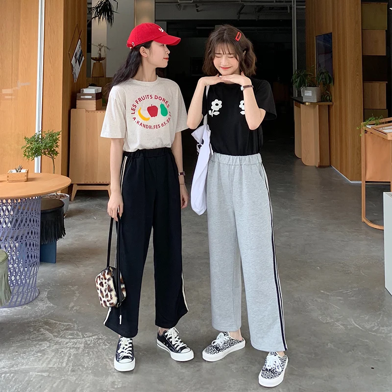 Pants Women 2020 Summer Korean Style Loose Thin Trendy Casual All-match Womens Ankle-Length Wide Leg Patchwork Trousers Ladies
Pants Women 2020 Summer Korean Style Loose Thin Trendy Casual All-match Womens Ankle-Length Wide Leg Patchwork Trousers Ladies