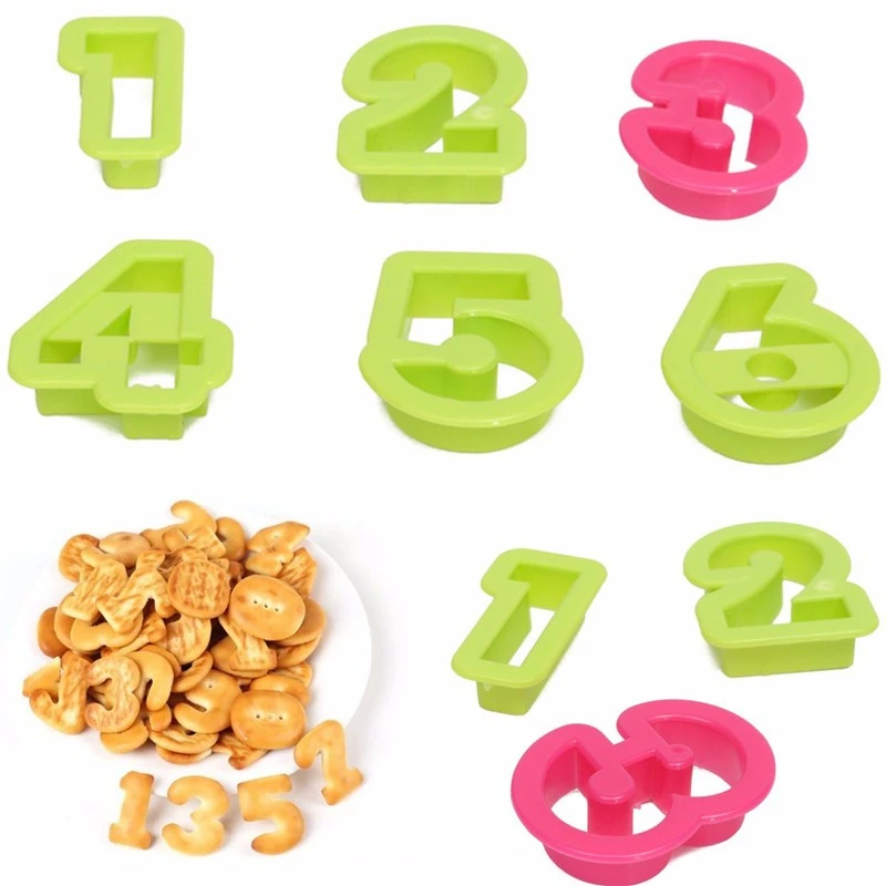 10pcs/Set Numbers Cake Cookie Mold Cutter Set Fondant Baking Tool Birthday Biscuit Sugarcraft Fondant Decorating Press Ebosser
10pcs/Set Numbers Cake Cookie Mold Cutter Set Fondant Baking Tool Birthday Biscuit Sugarcraft Fondant Decorating Press Ebosser