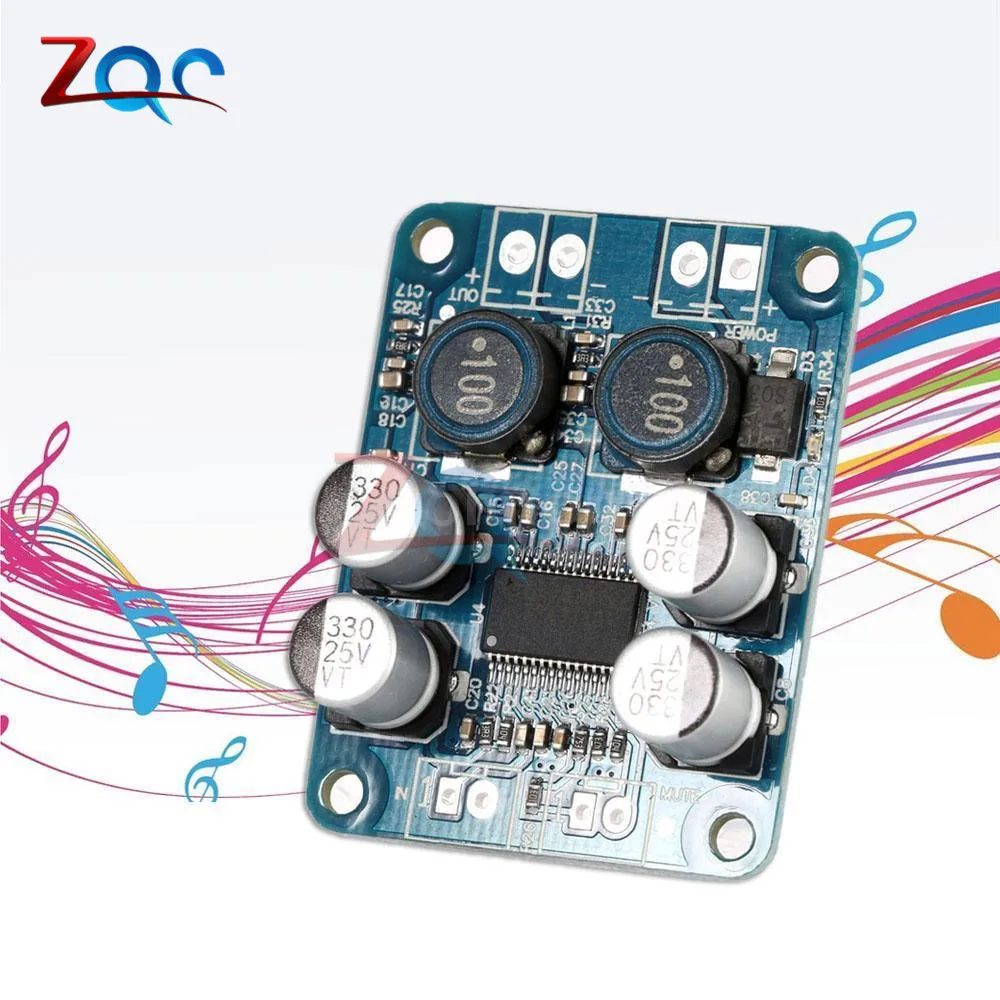 DC 12V-24V TPA3118 60W моно цифровой аудио усилитель мощности плата Amp модуль
DC 12V-24V TPA3118 60W моно цифровой аудио усилитель мощности плата Amp модуль