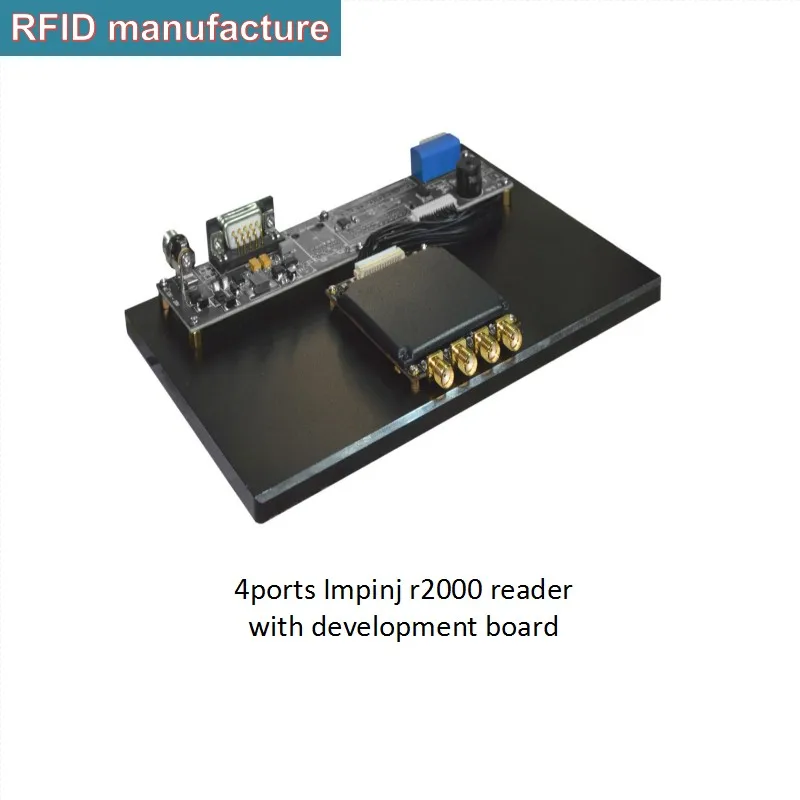 4ports impinj r2000 uhf rfid reader module long range passive epc gen2 865~928Mhzrfid uhf multi tags reading reader TCP/IP rs232
4ports impinj r2000 uhf rfid reader module long range passive epc gen2 865~928Mhzrfid uhf multi tags reading reader TCP/IP rs232