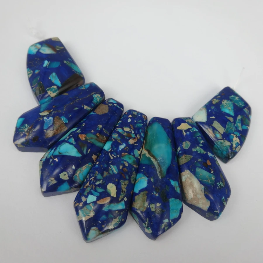 5+2 New Imperial Emperor Stone Blue Sea Ocean Sediment Slice Beads Top Drilled Slab Shape Accessories Jewelry Making for Women
5+2 New Imperial Emperor Stone Blue Sea Ocean Sediment Slice Beads Top Drilled Slab Shape Accessories Jewelry Making for Women