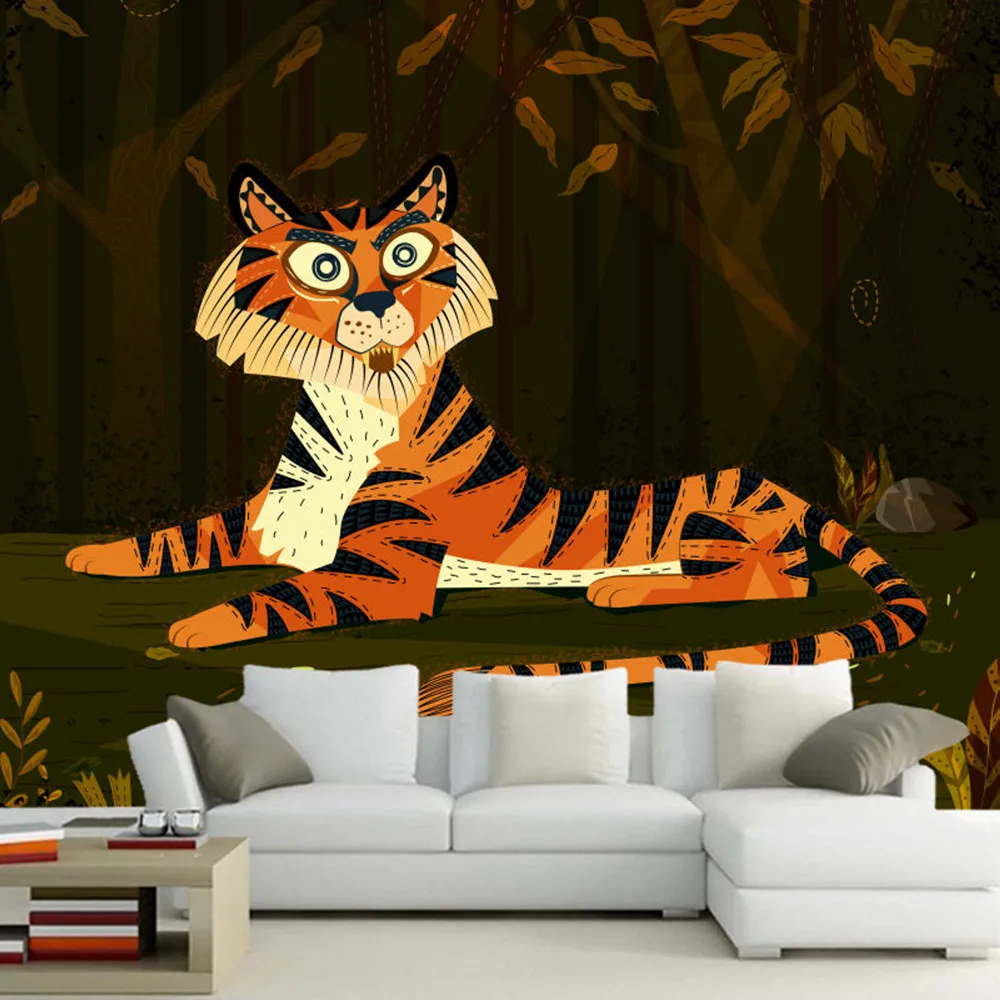 Абстрактные современные детские 3d обои с изображением тигра из мультфильма papel де parede, гостиная, ТВ, диван, детская спальня, Ресторан, Бар, ро...
Абстрактные современные детские 3d обои с изображением тигра из мультфильма papel де parede, гостиная, ТВ, диван, детская спальня, Ресторан, Бар, ро...