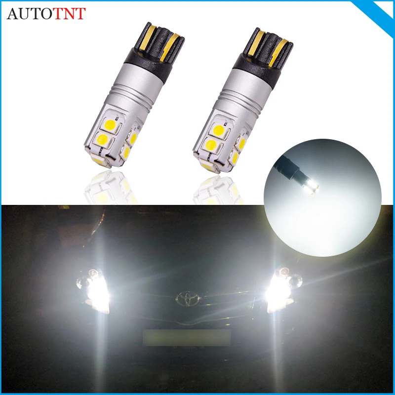 Светодиодная лампа T10 led w5w 194 168 12 в 6000K canbus без ошибок для Toyota Camry XV70 XV50 XV40 XV30 XV20 XV10 V30