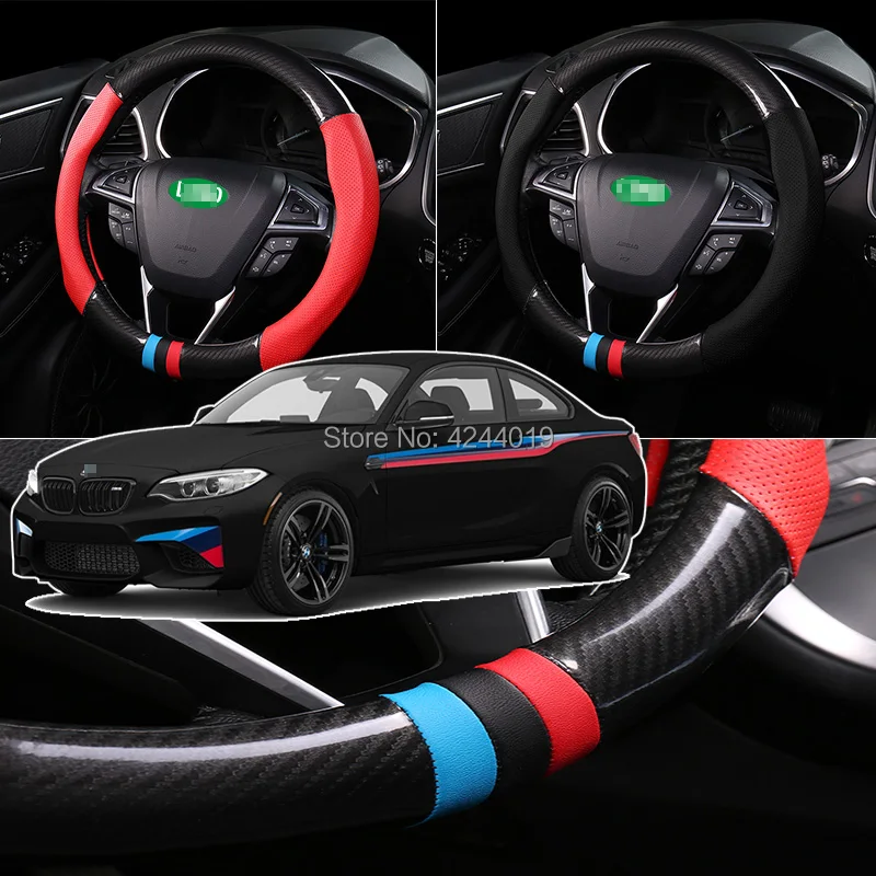 For Chevrolet Equinox Diameter 38CM Steering Wheel Cover Anti-Slip Carbon Fiber Top Leather Sport Style car accessories
For Chevrolet Equinox Diameter 38CM Steering Wheel Cover Anti-Slip Carbon Fiber Top Leather Sport Style car accessories