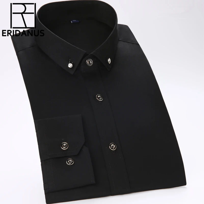 2018 NEW Men Shirts Solid Fashion Long Sleeve Casual Business High Quality Oxford Slim Fit Solid Mens Dress 100%Cotton M701
2018 NEW Men Shirts Solid Fashion Long Sleeve Casual Business High Quality Oxford Slim Fit Solid Mens Dress 100%Cotton M701
