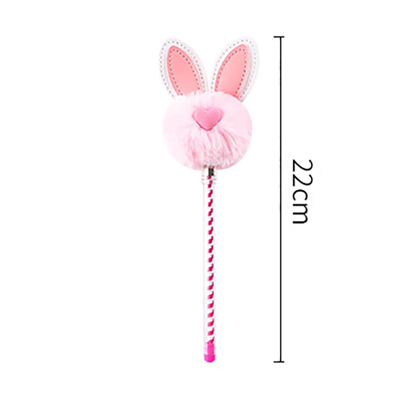 0.5mm Replaceable Needle Refill Black Ink Gel Pen Office School Supplies Cute Rabbit Ears Shape Plush Writing Pens Stationery
0.5mm Replaceable Needle Refill Black Ink Gel Pen Office School Supplies Cute Rabbit Ears Shape Plush Writing Pens Stationery