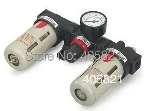 3/8'' BC3000 3 In 1 Pneumatic Air Filter Regulator Lubricator With Pressure Gauge
3/8'' BC3000 3 In 1 Pneumatic Air Filter Regulator Lubricator With Pressure Gauge
