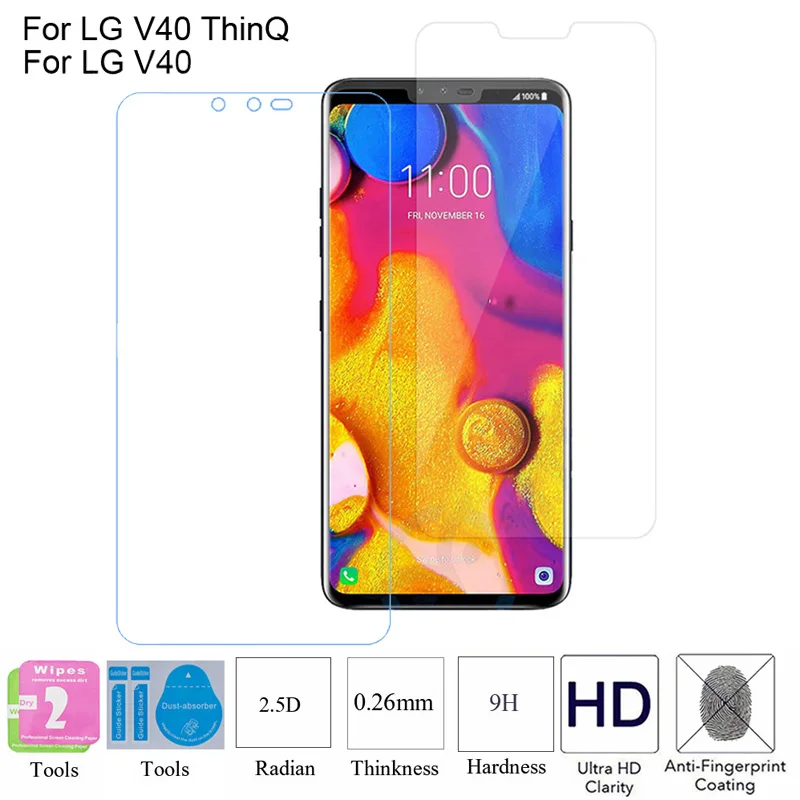 2 шт., закаленное стекло для LG V40/V40 ThinQ 2.5D 0,25 мм 9H, защитная пленка для LG V40 ThinQ/V40, бесплатные инструменты
2 шт., закаленное стекло для LG V40/V40 ThinQ 2.5D 0,25 мм 9H, защитная пленка для LG V40 ThinQ/V40, бесплатные инструменты