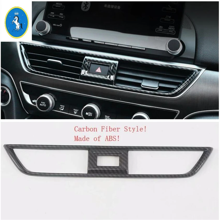 Yimaautotrims Auto Accessory Warning Lights / Air Condition AC Outlet Vent Cover Trim ABS Fit For Honda Accord 10th 2018 - 2021
Yimaautotrims Auto Accessory Warning Lights / Air Condition AC Outlet Vent Cover Trim ABS Fit For Honda Accord 10th 2018 - 2021