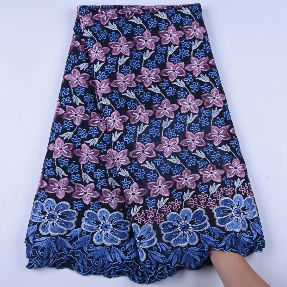 Black Blue African Swiss Voile Lace Fabric 2019 High Quality African Dry Lace Fabric Embroidered Nigerian Lace With Stones S1615
Black Blue African Swiss Voile Lace Fabric 2019 High Quality African Dry Lace Fabric Embroidered Nigerian Lace With Stones S1615