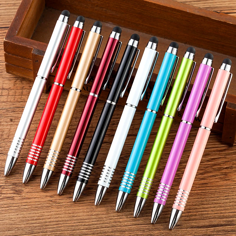 100pcs 2in1 Capacitive Touch Screen Stylus Ballpoint Pen For Ipad 2 3 For Iphone 6 7 8 Material Pen Can Custom You Logo
100pcs 2in1 Capacitive Touch Screen Stylus Ballpoint Pen For Ipad 2 3 For Iphone 6 7 8 Material Pen Can Custom You Logo