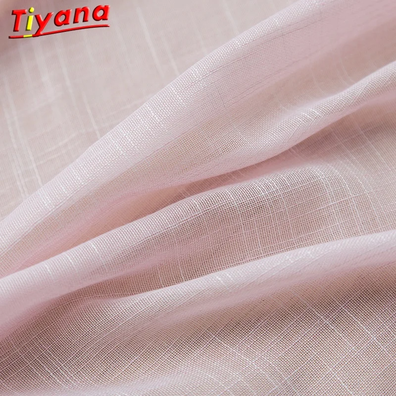 Fashion Pink Solid Faux Linen Tulle Sheer Curtains for Windows Living Room Kitchen Panel Cortinas Dormitorio Bay Window Su002*30
Fashion Pink Solid Faux Linen Tulle Sheer Curtains for Windows Living Room Kitchen Panel Cortinas Dormitorio Bay Window Su002*30