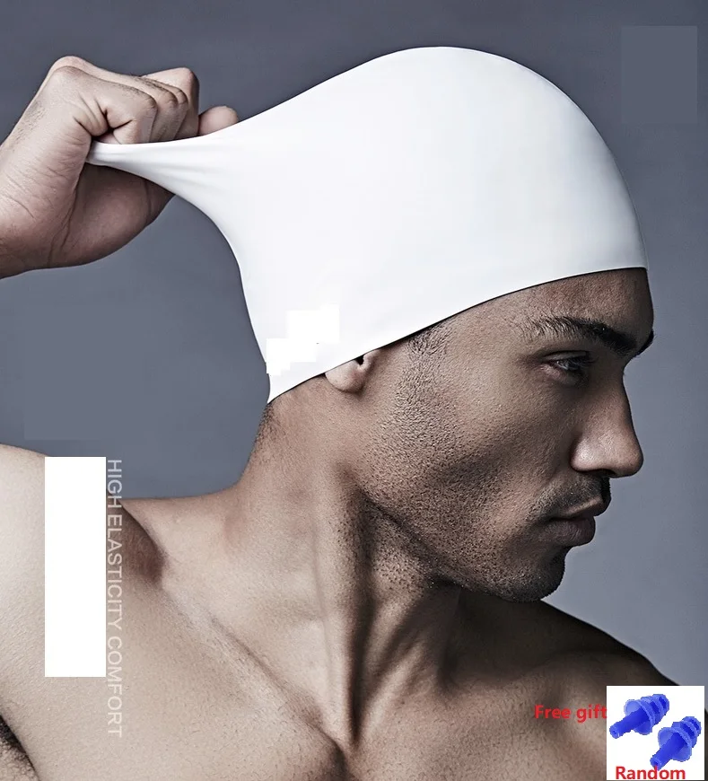 Waterproof Silicone Swimming Caps Man Woman Mens Adult Kids Ear Water Hair Protection Swim Bathing Pool Hat Neoprene Rubber
Waterproof Silicone Swimming Caps Man Woman Mens Adult Kids Ear Water Hair Protection Swim Bathing Pool Hat Neoprene Rubber
