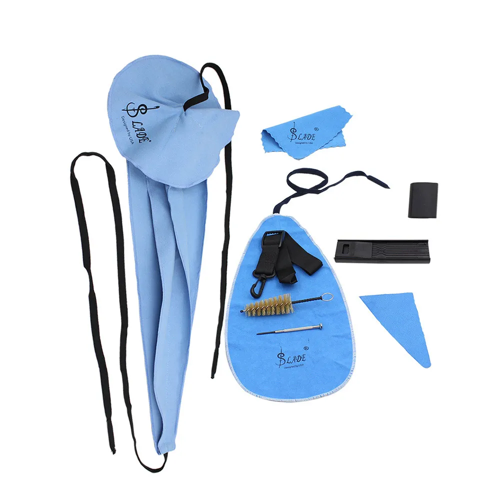 10-in-1 Saxophone Cleaning Kit Belt Cork Grease Thumb Rest Cushion Reed Case Mouthpiece Brush Screwdriver cleaning Cloth
10-in-1 Saxophone Cleaning Kit Belt Cork Grease Thumb Rest Cushion Reed Case Mouthpiece Brush Screwdriver cleaning Cloth