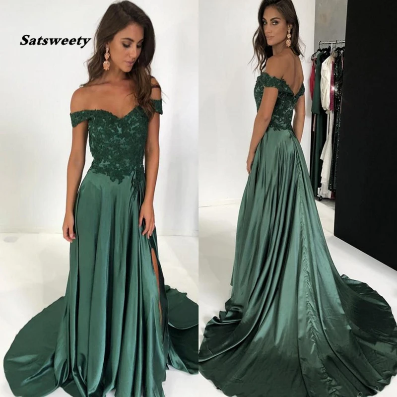 Abendkleider Formal Prom Dresses Sexy Slit Lace A-line Robe De Soiree Oliver Evening Gown abiye vestido de festa longo
Abendkleider Formal Prom Dresses Sexy Slit Lace A-line Robe De Soiree Oliver Evening Gown abiye vestido de festa longo