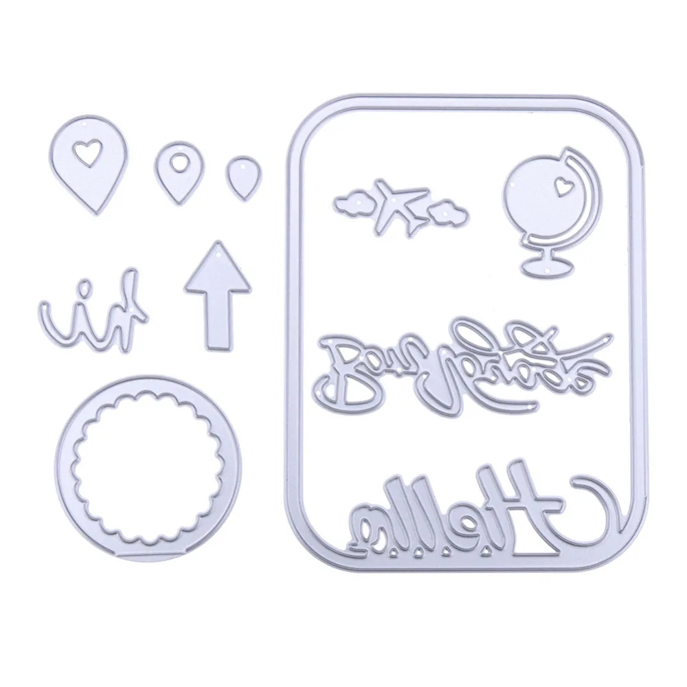 New Travel Theme Metal Cutting Dies Set for DIY Scrapbooking Photo Album Embossing Paper Cards Decorative Crafts Die Cuts
New Travel Theme Metal Cutting Dies Set for DIY Scrapbooking Photo Album Embossing Paper Cards Decorative Crafts Die Cuts