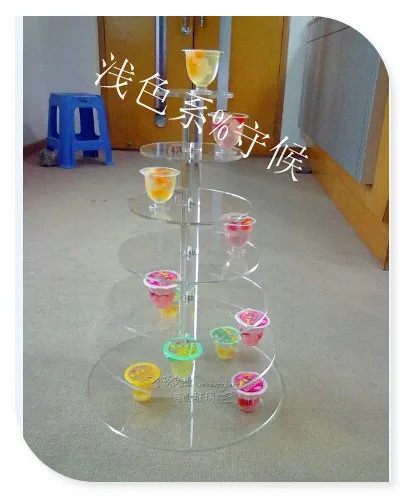 HOT!!!Free shipping ! ! ! 7 Tier Round Circle Clear Party Cupcake Stand / Acrylic Weeding Maypole Cake Display Stand decoration
HOT!!!Free shipping ! ! ! 7 Tier Round Circle Clear Party Cupcake Stand / Acrylic Weeding Maypole Cake Display Stand decoration