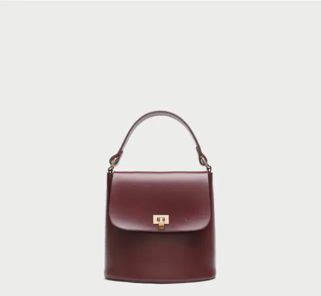 Fashion female bucket bag simple style pu leather bag one shoulder women's vintage handbag bag AINUY88
Fashion female bucket bag simple style pu leather bag one shoulder women's vintage handbag bag AINUY88