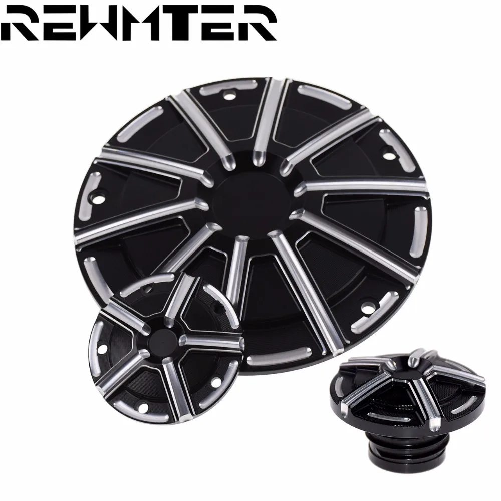 Derby Cover Timer Timing Cover Tank Cap Billet Aluminum Black&Chrome For Harley 1999-2016 Twin Cam (except 16 FLT) Without Logo
Derby Cover Timer Timing Cover Tank Cap Billet Aluminum Black&Chrome For Harley 1999-2016 Twin Cam (except 16 FLT) Without Logo
